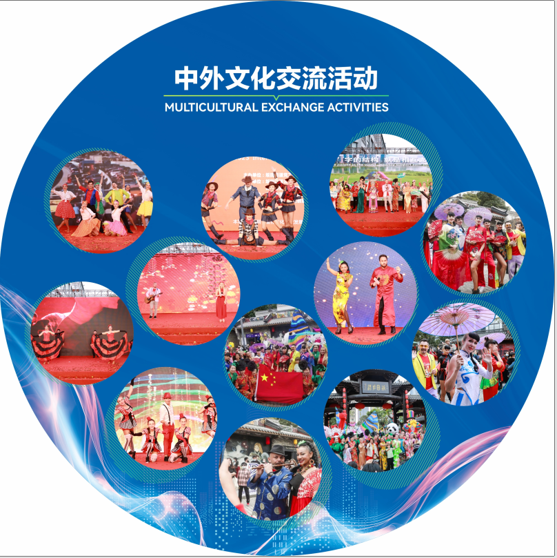 Colorful Sino-Foreign Cultural Exchange