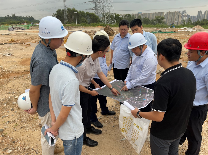 强化协同联动,精细谋划方案——区建筑工务署高效推进宝龙三棵松片区配套工程建设-部门动态-龙岗政府在线