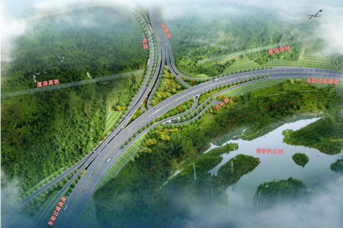 如意路南延接东部过境通道市政工程(二期)开工