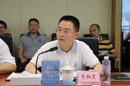 区人力已资源局李相宏局长汇报