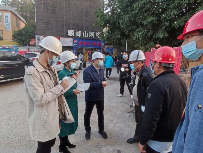 深圳市交通运输局龙岗管理局积极响应督导员督导意见加快推动创建路工程项目建设.jpg