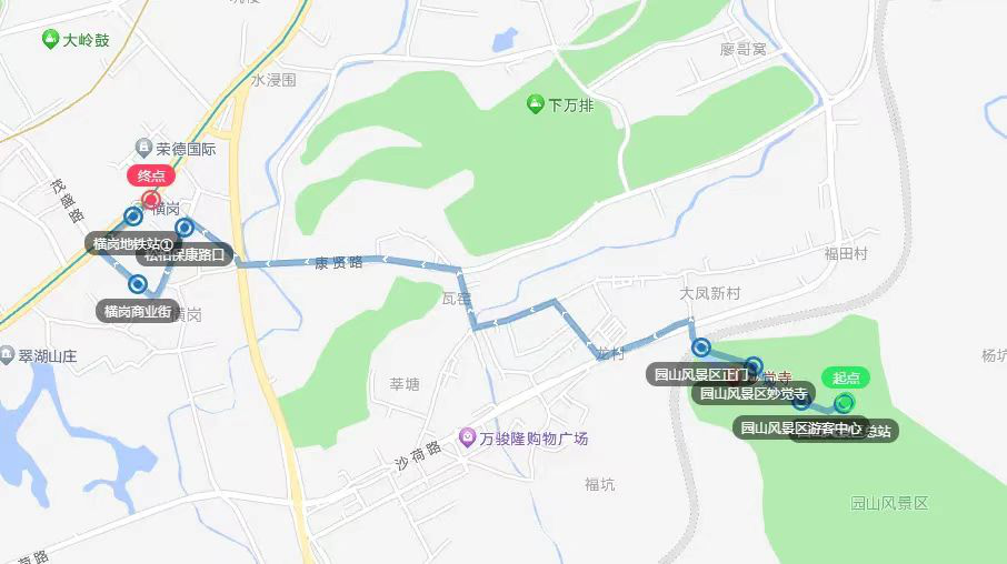 龙岗区新增2条地铁巴士接驳路线1.png