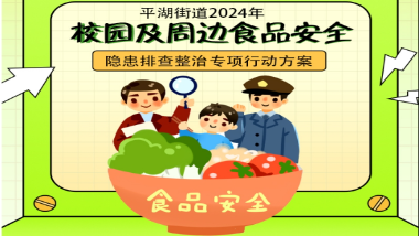 《平湖街道2024年校园及周边食品安全隐患排查整治专项行动方案》政策解读