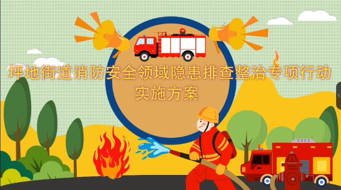 《坪地街道消防安全领域隐患排查整治专项行动实施方案》政策解读