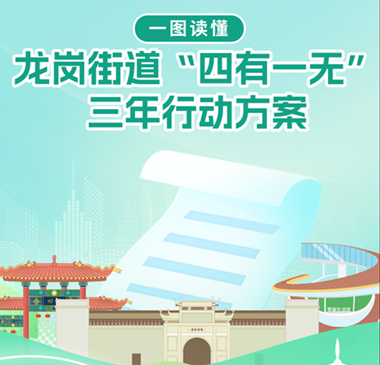 《龙岗街道“四有一无”三年行动方案》的政策解读（一图读懂）